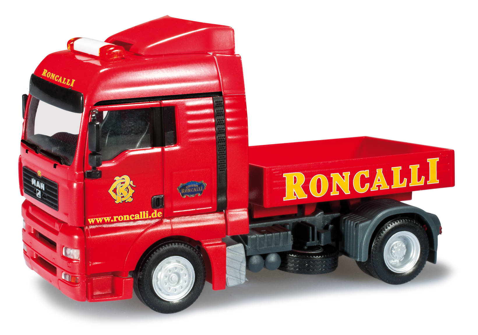 MAN TGA XLX Zugmaschine mit Ballastpritsche"Circus Roncalli"