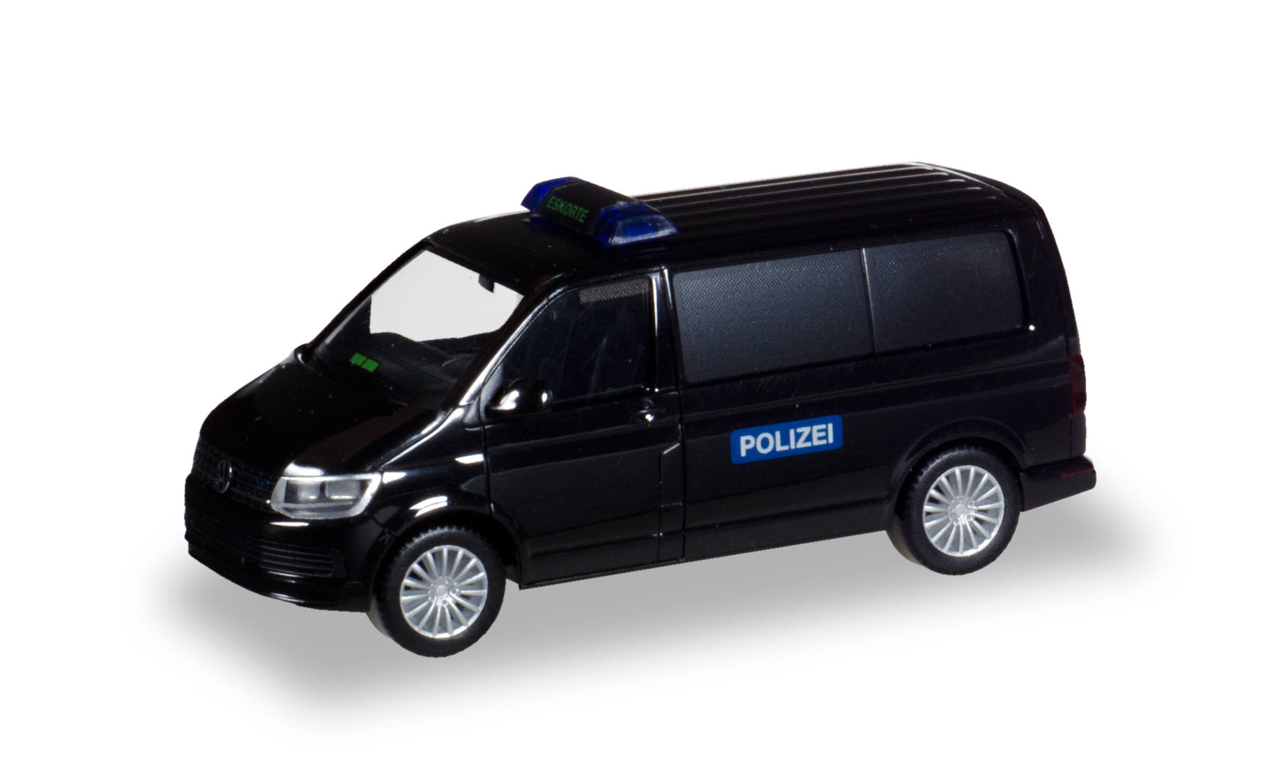 VW T6 SEK "Eskorte" with front flashers "green"