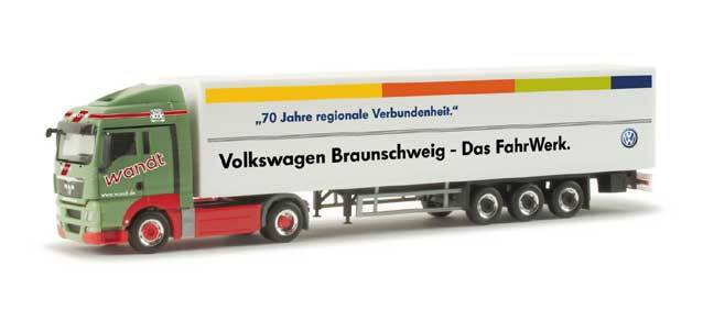 MAN TGX XLX box semitrailer "Wandt"