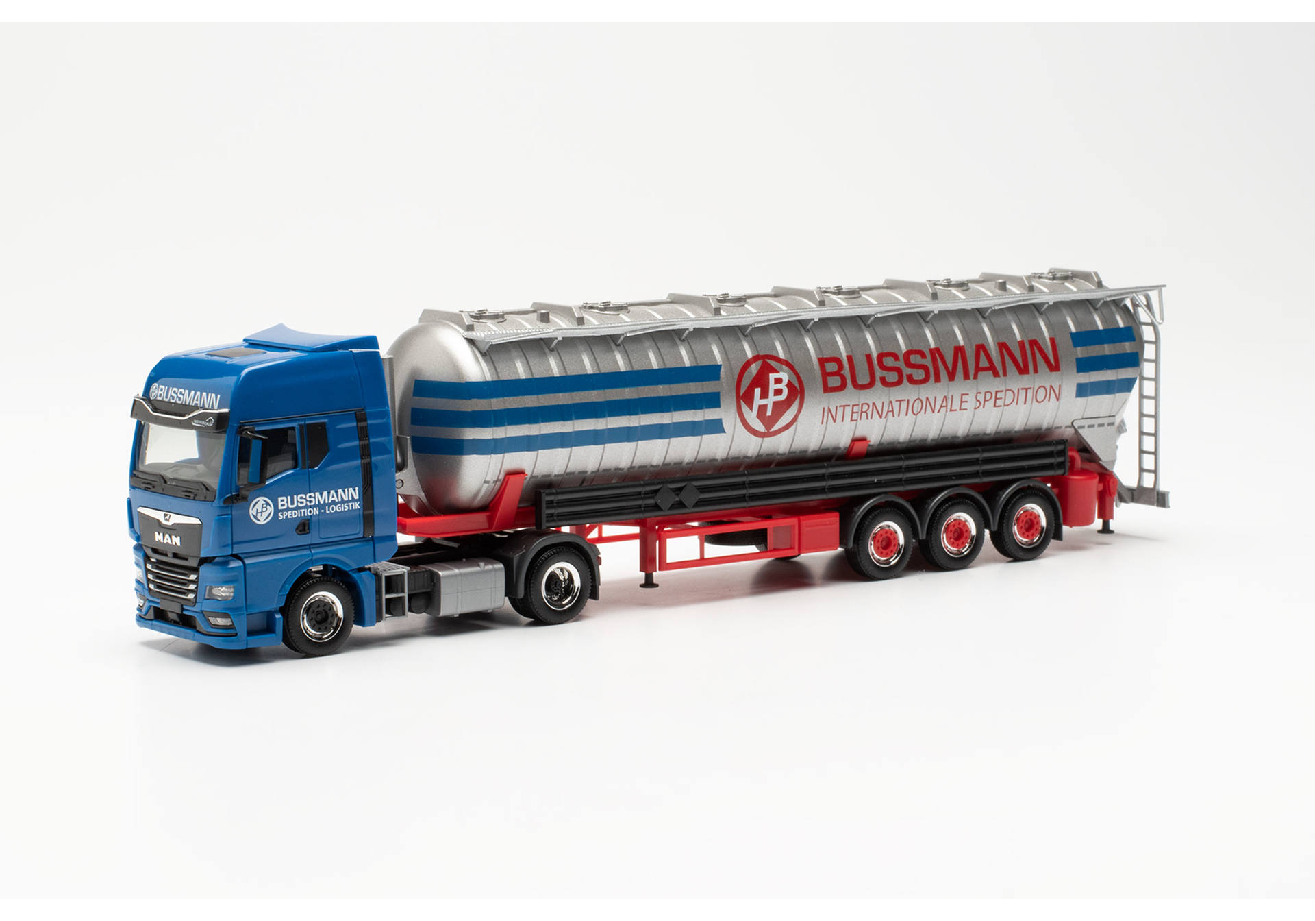 MAN TGX GX suction bulk semitrailer "Bussmann"