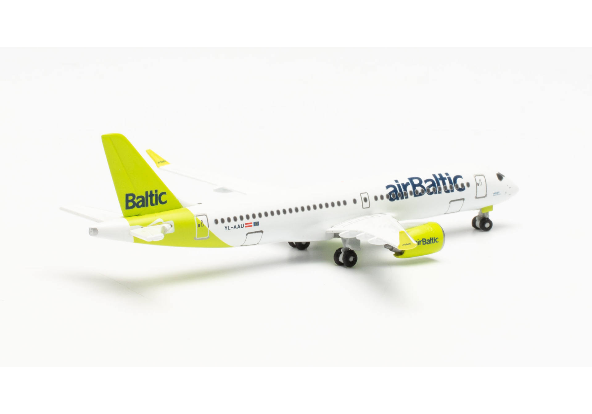 airBaltic Airbus A220-300 - new livery “100th A220” – YL-AAU