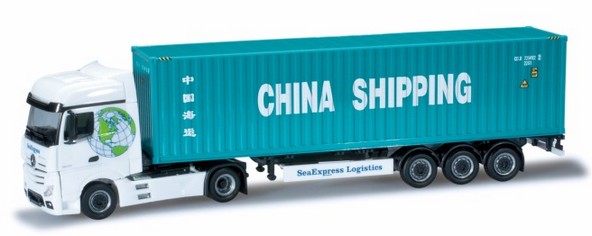 Mercedes-Benz Actros '11 BIGSACE Container saddle train 2A/3A
