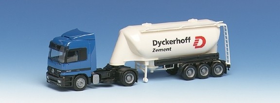 Mercedes-Benz Actros L Silo saddle train 2A/3A
