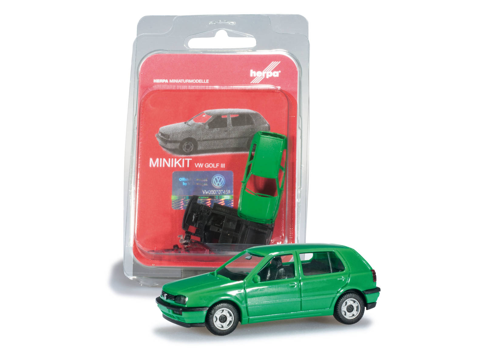 Herpa MiniKit: VW Golf III, mint green