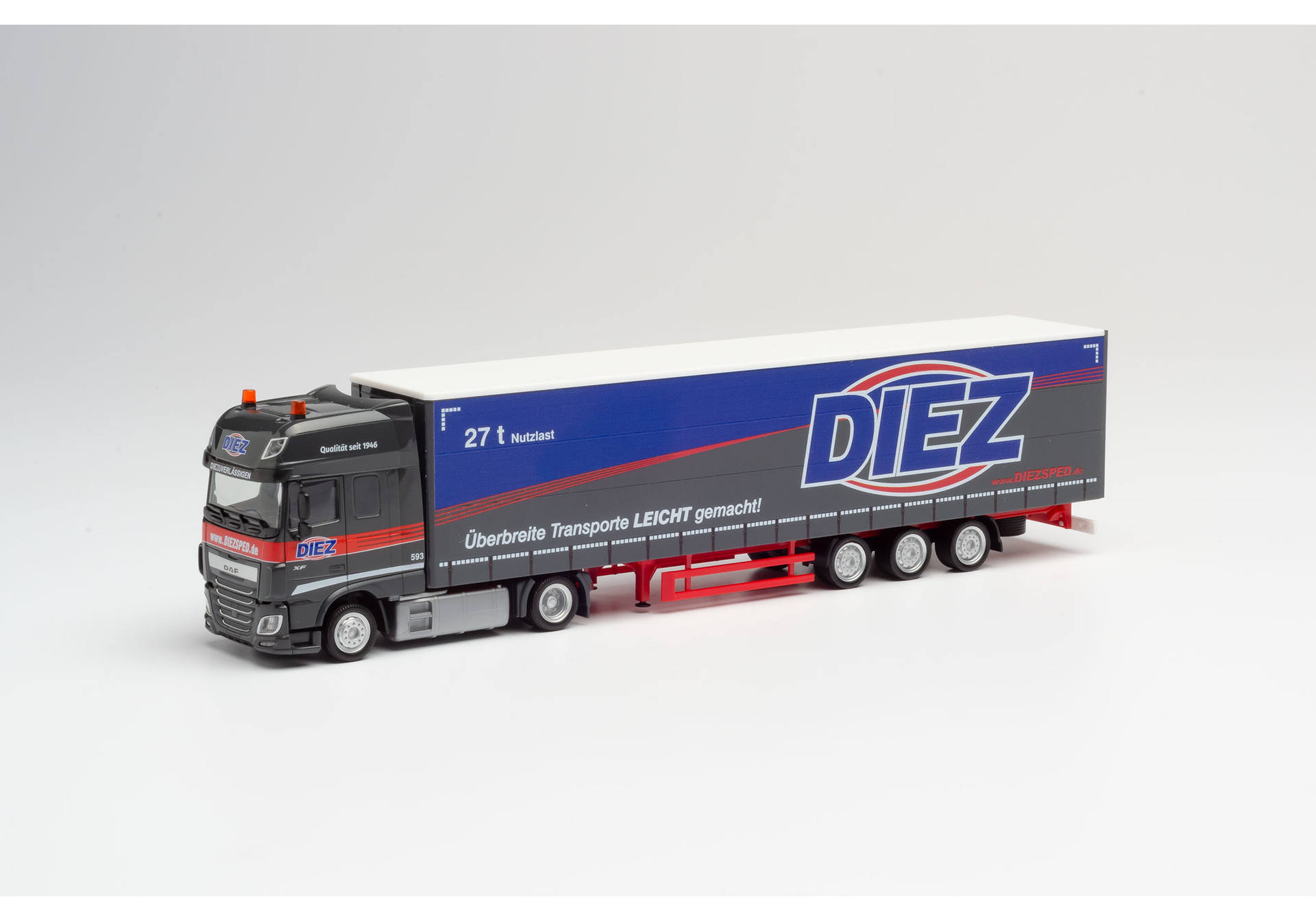 DAF XF SSC Lowliner-Sattelzug "Spedition Diez"