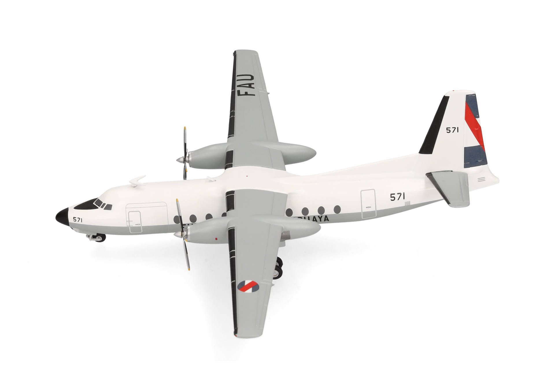 Uruguayan Air Force Fairchild FH-227D (LCD) - 571