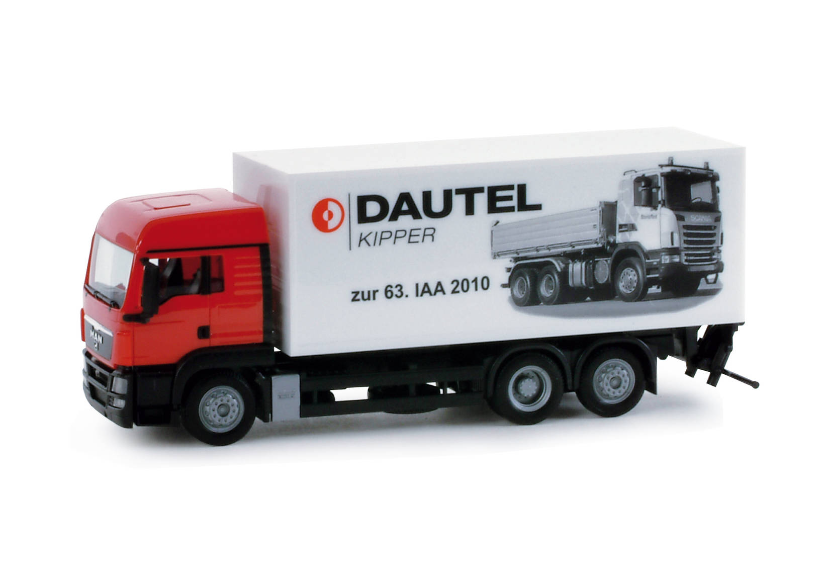 MAN TGS LX box truck "Dautel"