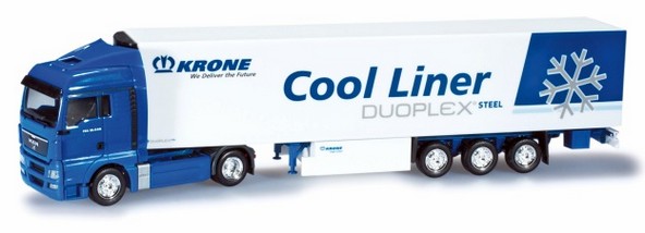 Man TGX XLX cold suitcase saddle train 2A/3A