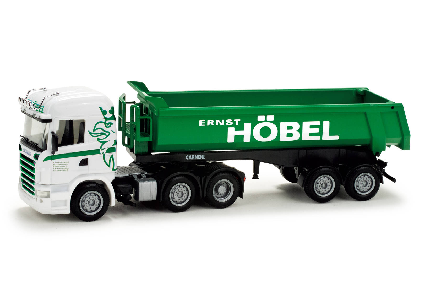 Scania R HL dump semitrailer "Höbel"