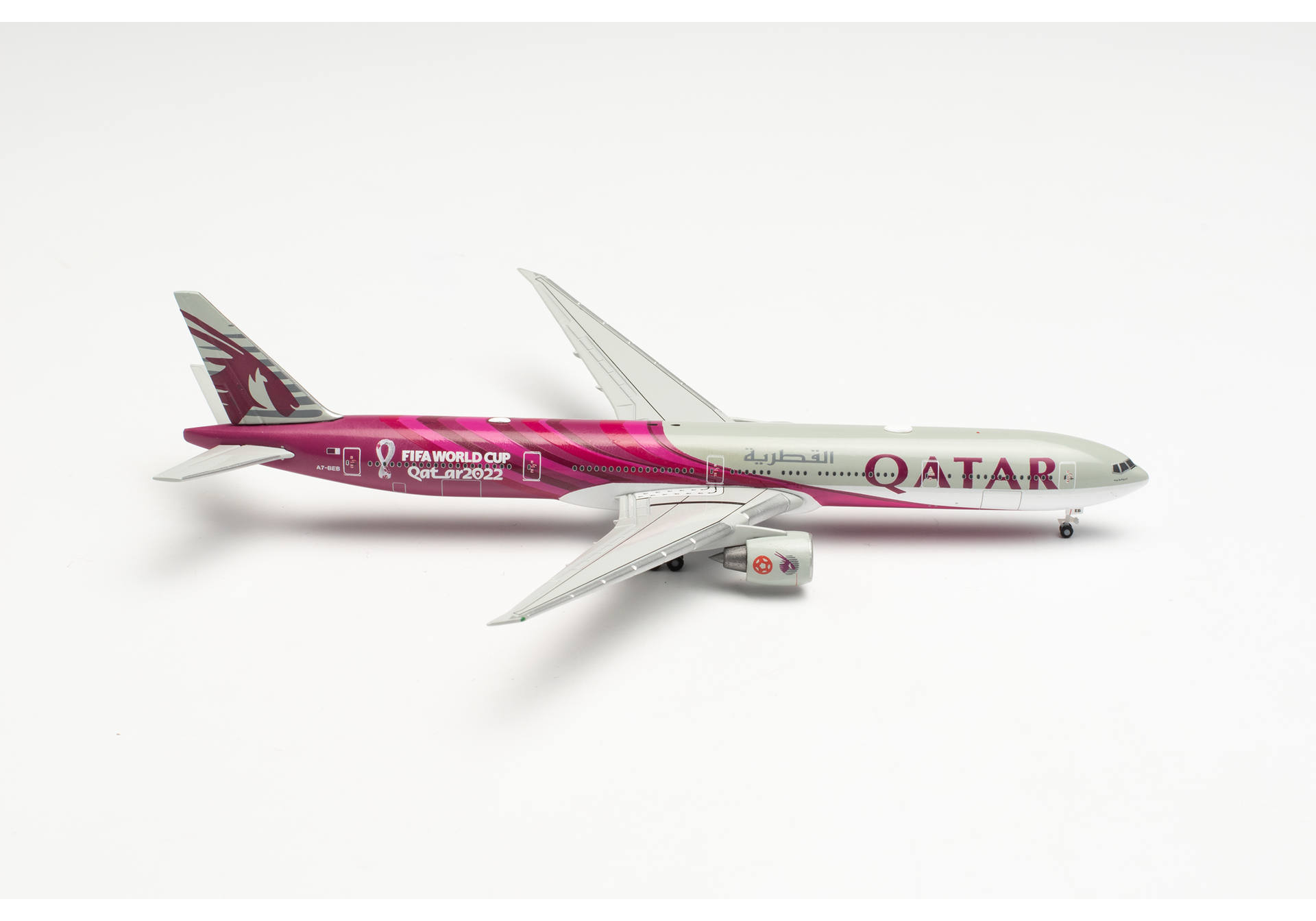 B777-300ER Qatar Airways - Jahresmodell 2021