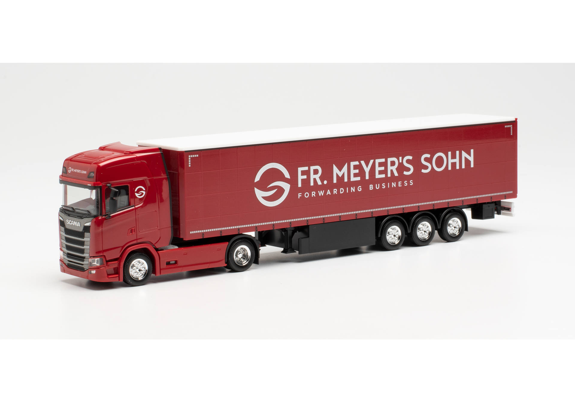Scania CS20 HD Gardinenplanensattelzug "FR. MEYERS SOHN"