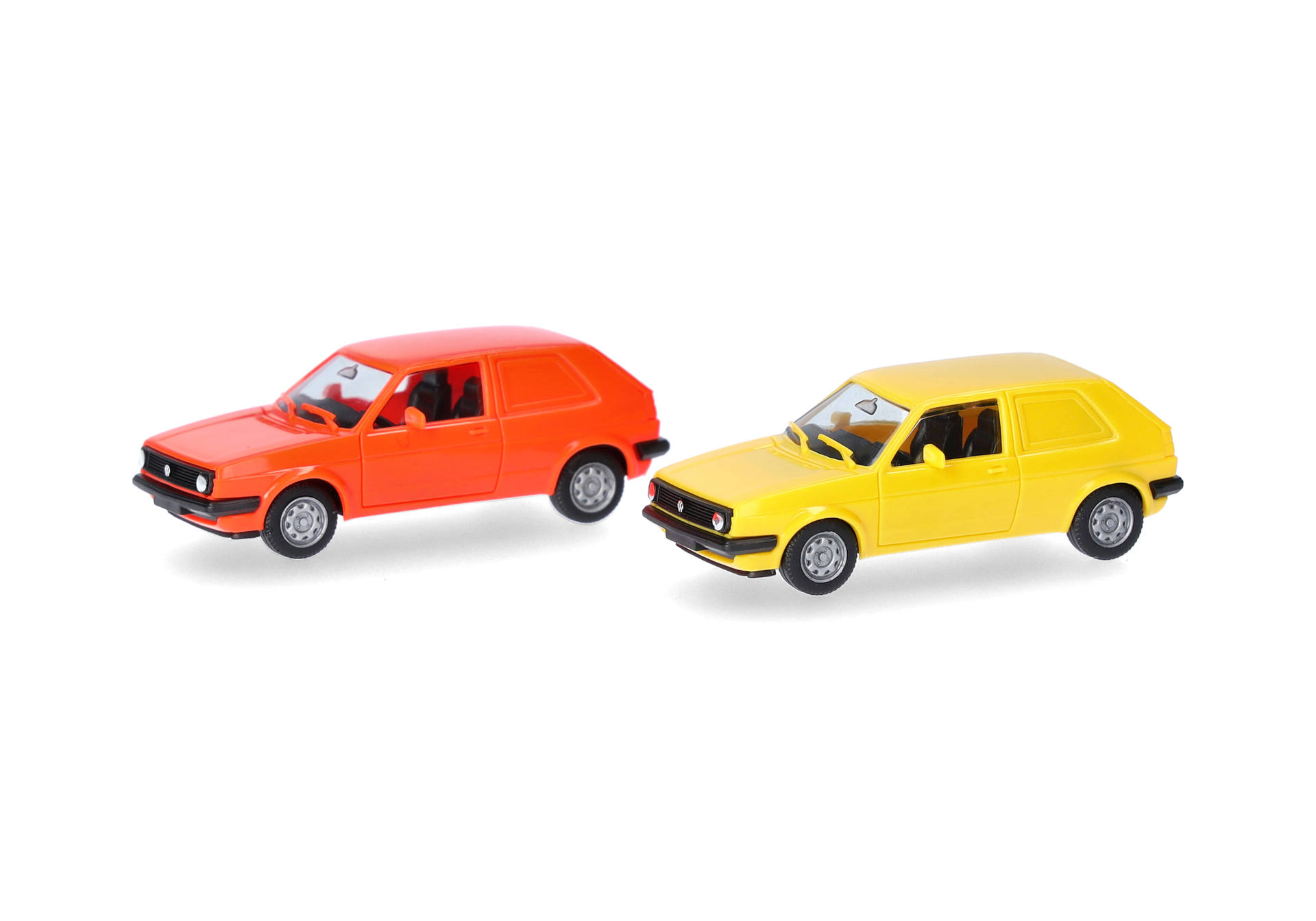 Spielzeugauto, Blechauto, rotes Auto, gelbes Auto, Zweier-Set