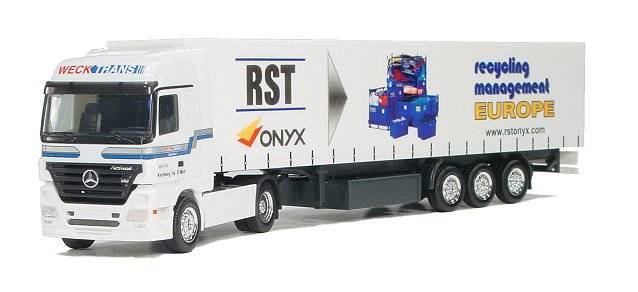 Mercedes-Benz Actros '02 curtain canvascover semitrailer "RST ONYX"