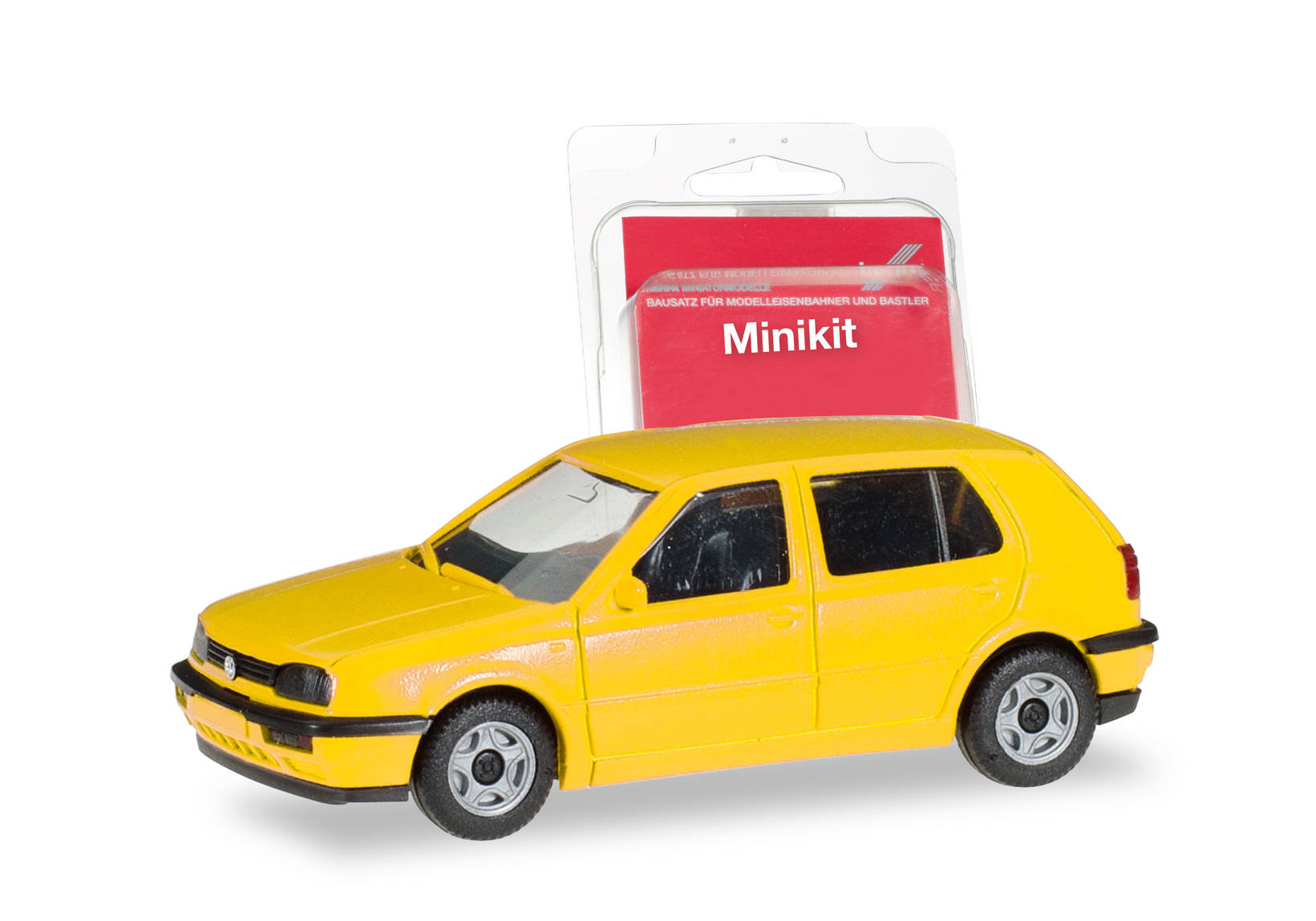 Herpa MiniKit: VW Golf III 4-türig, gelb