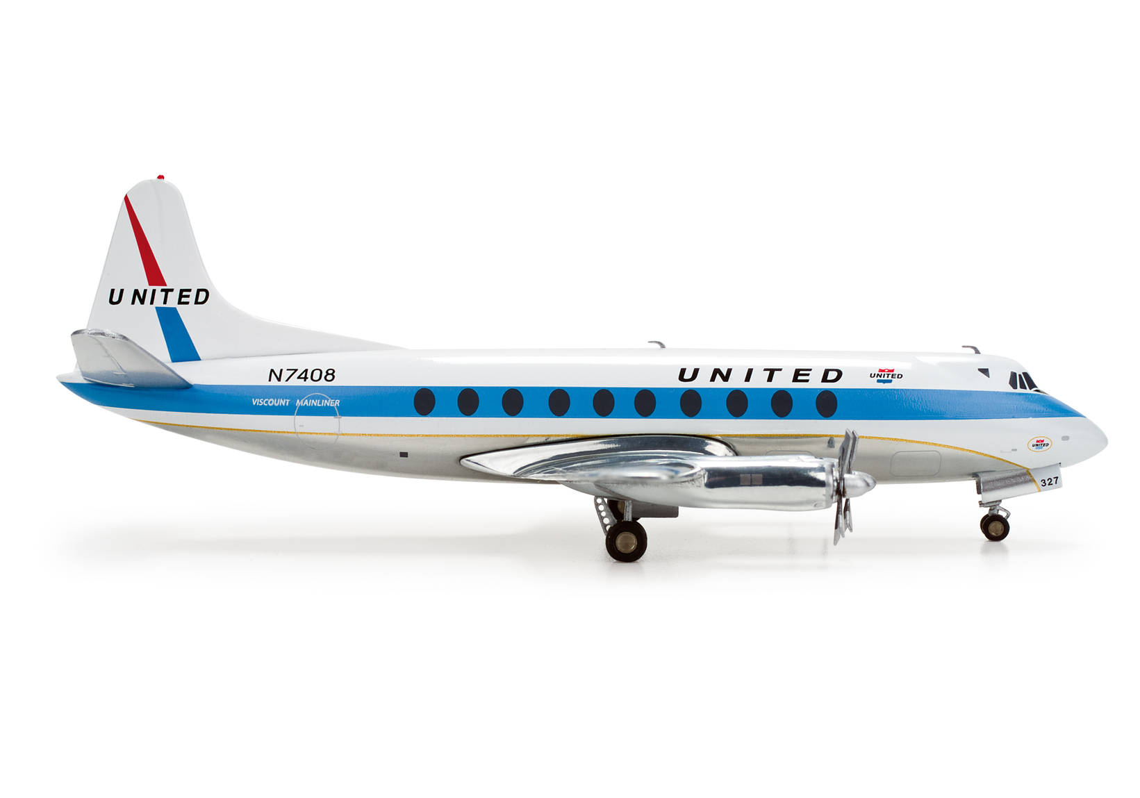 United Airlines Vickers Viscount 700