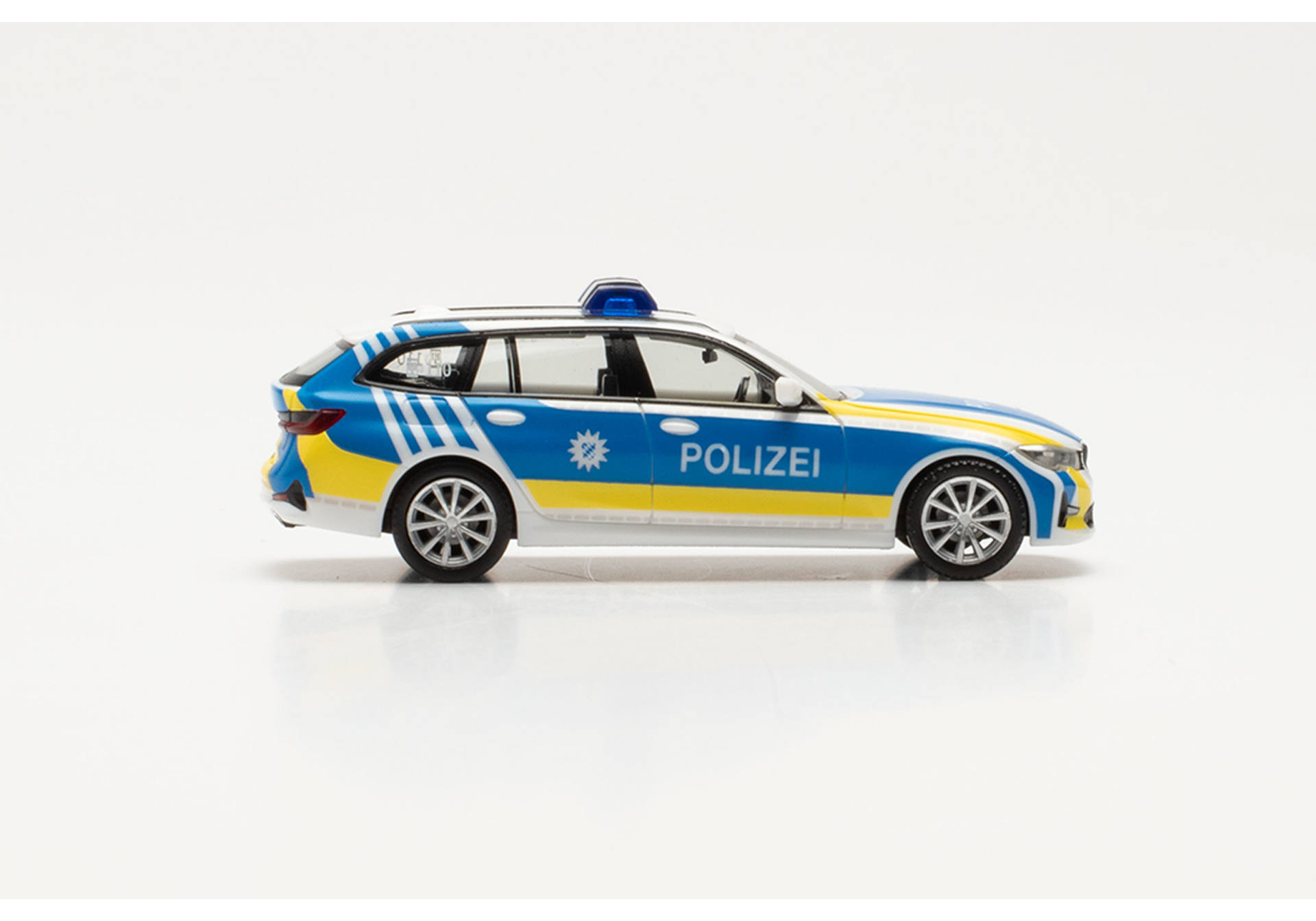 BMW 3er Touring „Polizei Bayern“, weiß