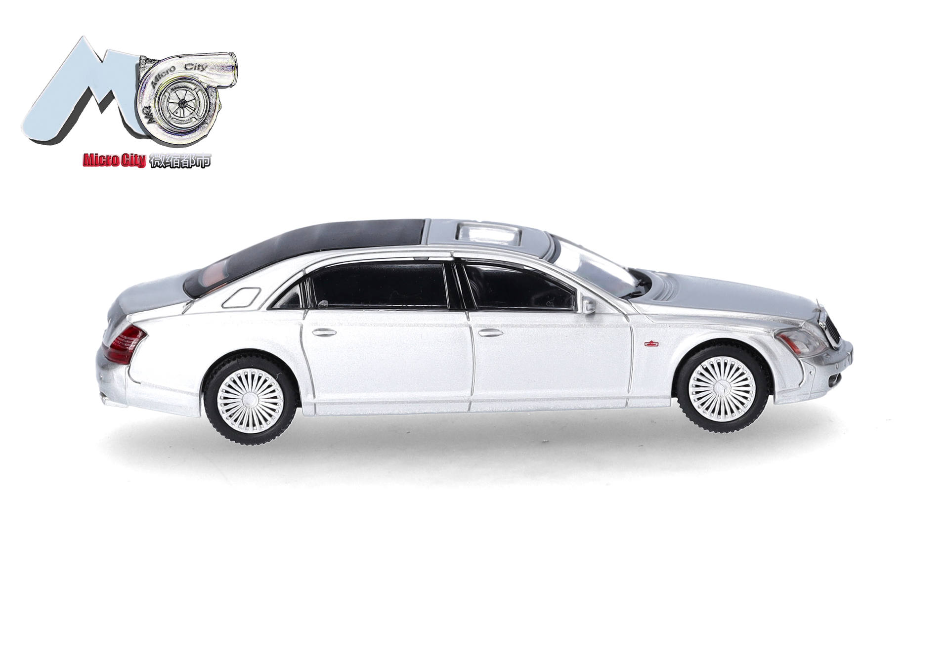 MicroCity: Maybach 62S, silber (2002-2013)