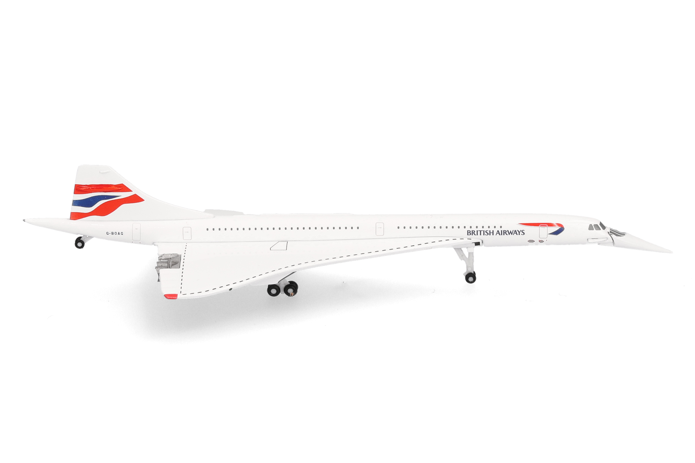 flugzeug, modellflugzeug, weiß, jet, british airways lackierung