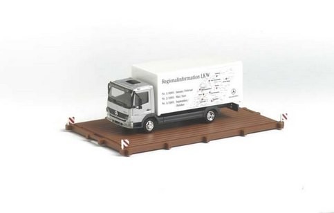 Mercedes-Benz Atego ´04 case truck PC special box
