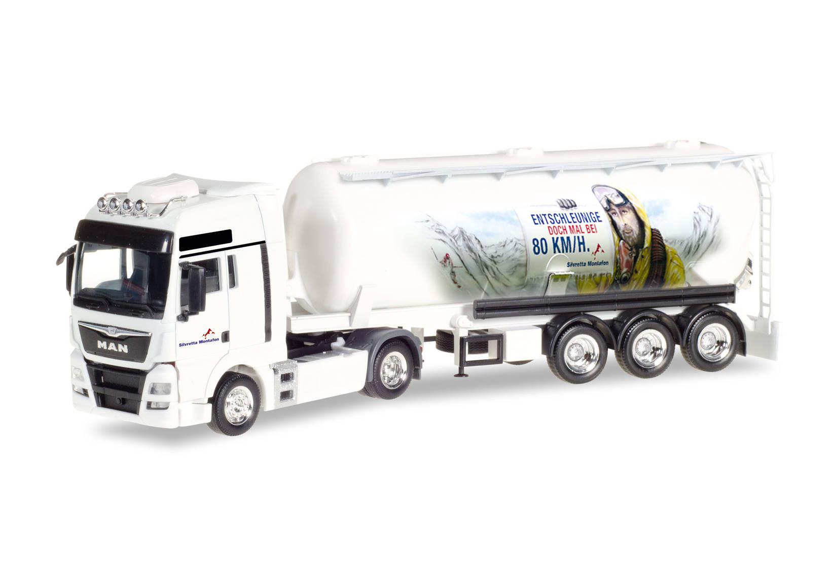 MAN TGX XXL silo semitrailer "Silo Melmer / Montafon" (A)