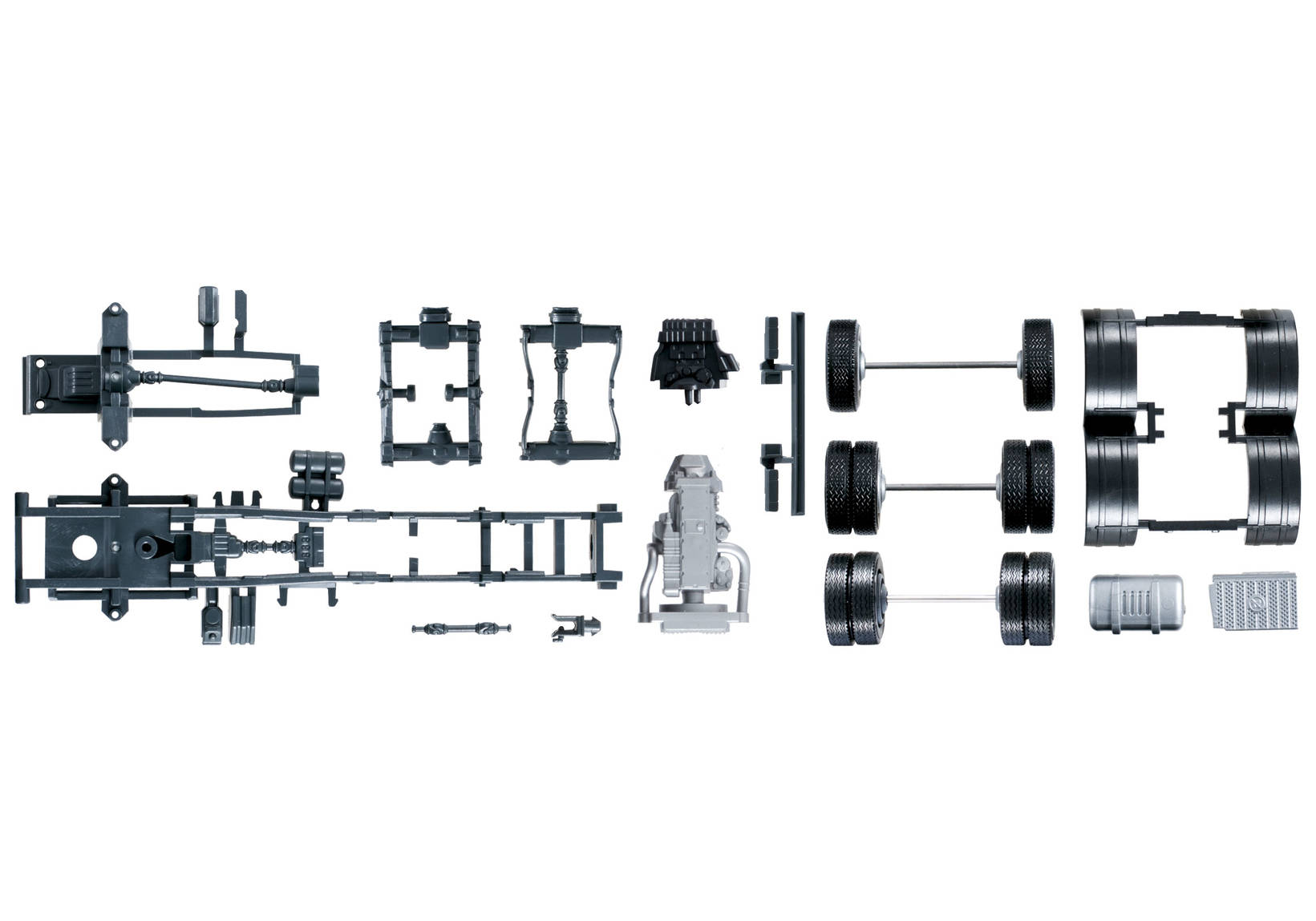 chassis for tractor Mercedes-Benz Arocs 3-axles Content: 2 pcs.