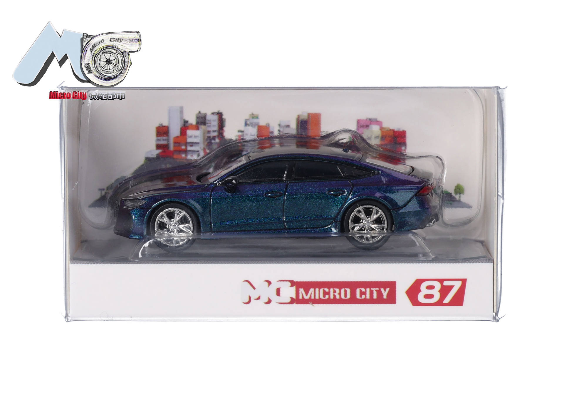 MicroCity: Audi RS7, flip-flop