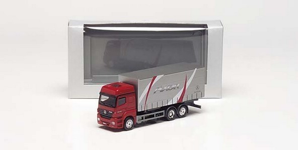 Mercedes-Benz Axor curtain plane truck special box