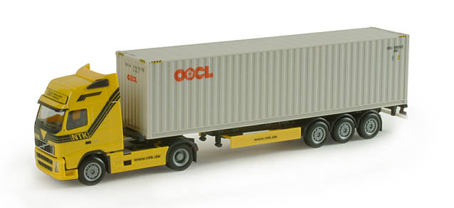 Volvo FH 12 XL container semitrailer "NTK-OOCL"