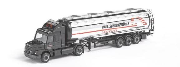 Scania Hauber Facelift 143 m TL tank saddle train 2A/3A
