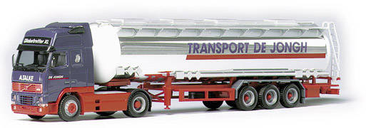 Volvo FH XL Chrome tank saddle train 2A/3A