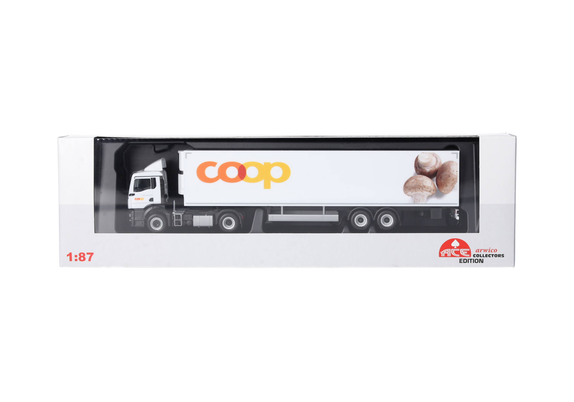 MAN TGS NN refrigerated box semitrailer truck "coop"
