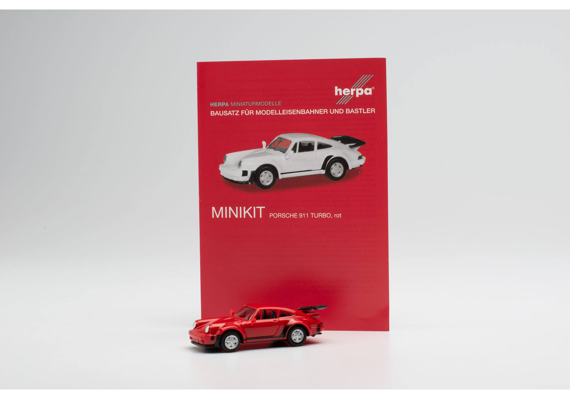 Minikit Porsche 911 Turbo, red