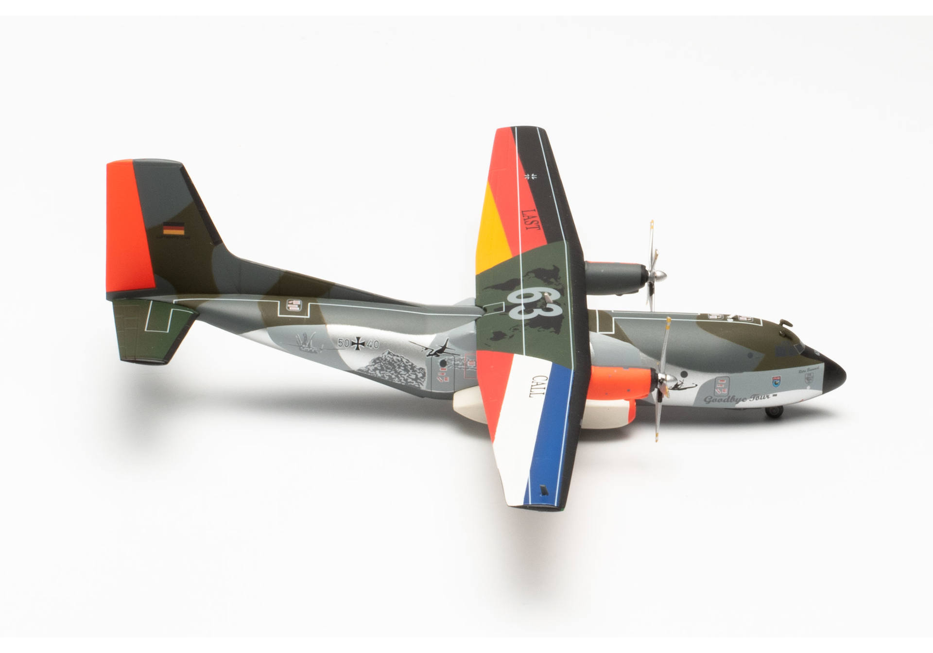 Luftwaffe Transall C-160 - LTG 63 / Air Transport Wing, Hohn Air Base “Retro Brummel” - Transall Fly-out 2021 – 5040