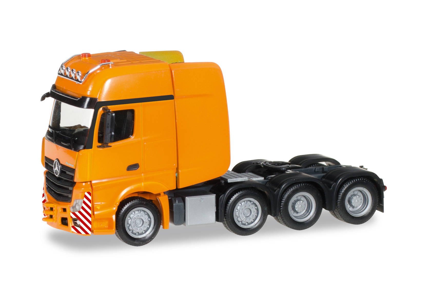 Mercedes-Benz Actros Gigaspace SLT heavy duty rigid tractor, deep orange