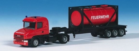 Scania Hauber '96 HL Container saddle train 2a/3a