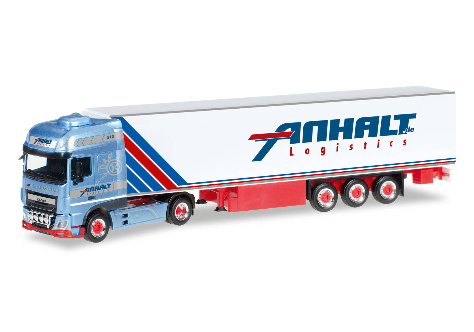 DAF XF Euro 6 SSC Kühlkoffer-Sattelzug "Anhalt"