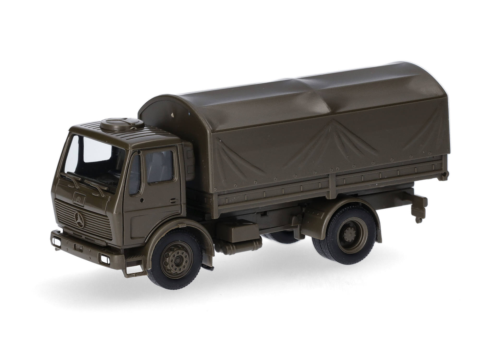 Mercedes-Benz NG planked-bed truck 5to with round tarpaulin 2axles "Bundeswehr" (German Forces)