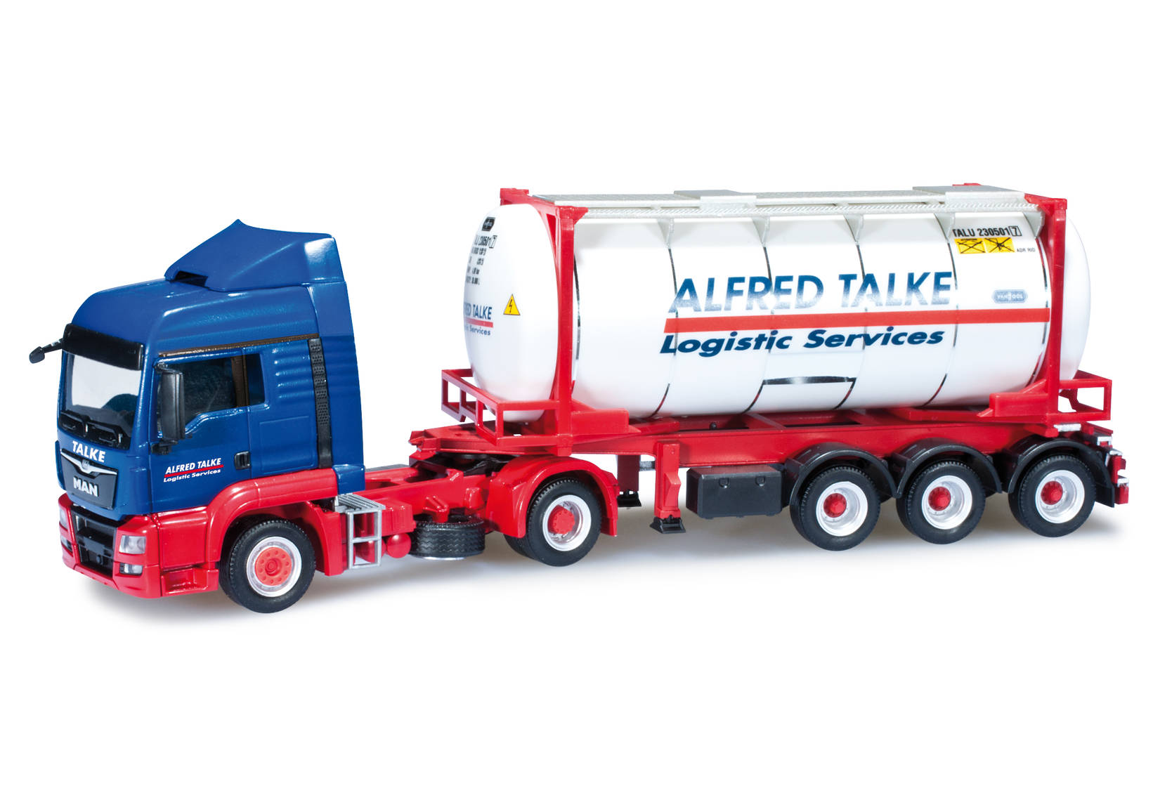 MAN TGS LX Euro 6 tank container semitrailer"Talke"