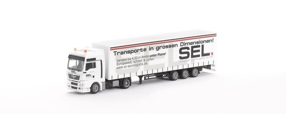 MAN TGX 18.440 XXL Curtain Planoa Saddle Train