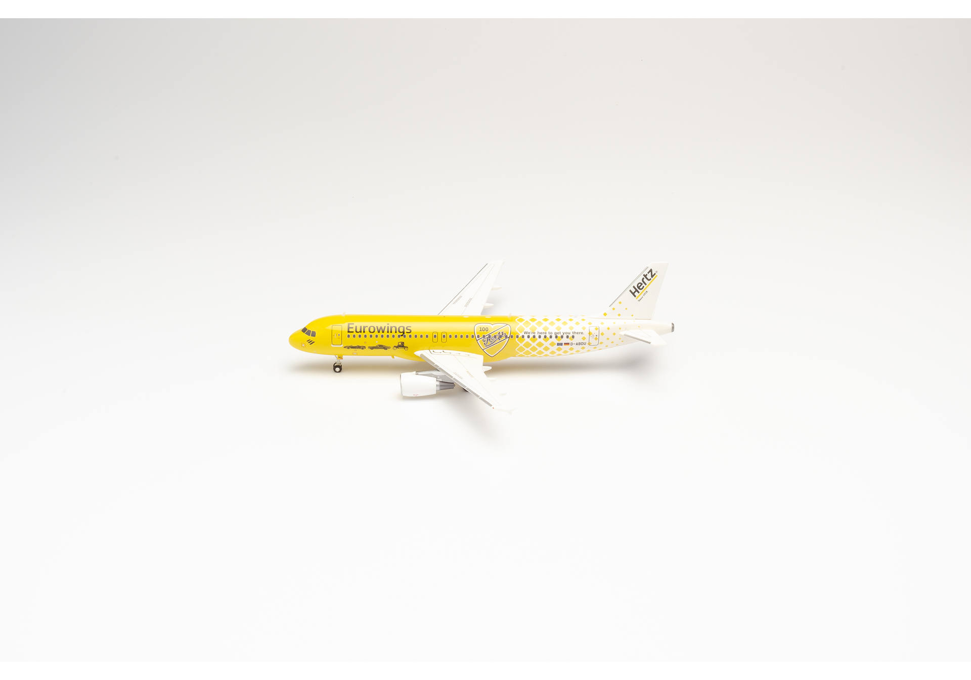Eurowings Airbus A320 "Hertz 100 Jahre"