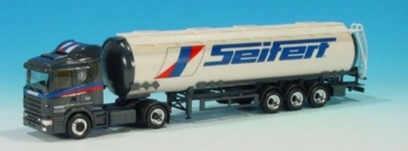 Scania 124 HL tank saddle train 2A/3A