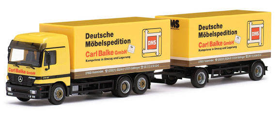 Mercedes-Benz Actros L case trailer train 3A/2A