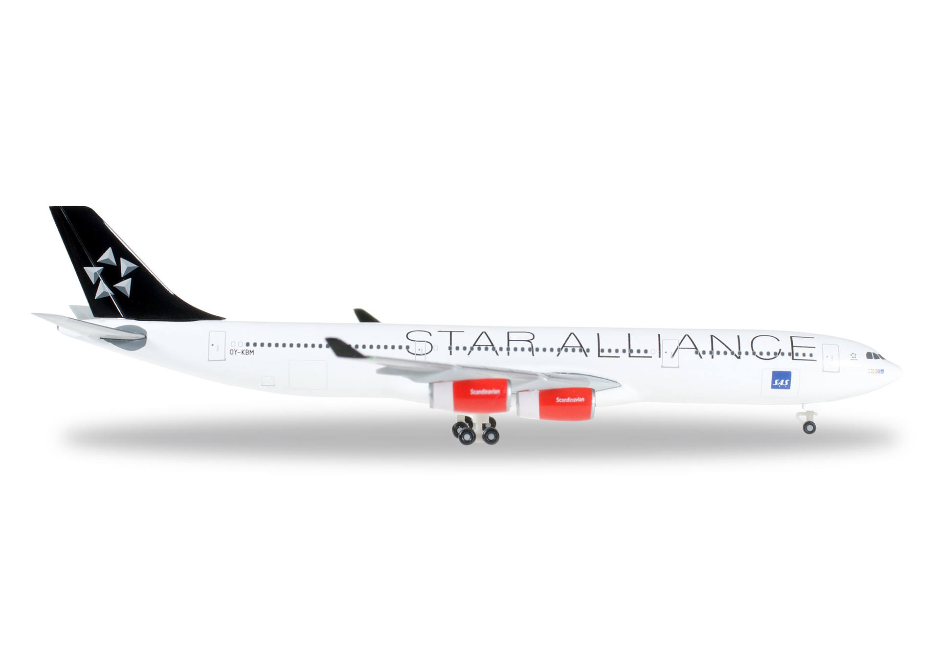 SAS Scandinavian Airlines Airbus A340-300 "Star Alliance"