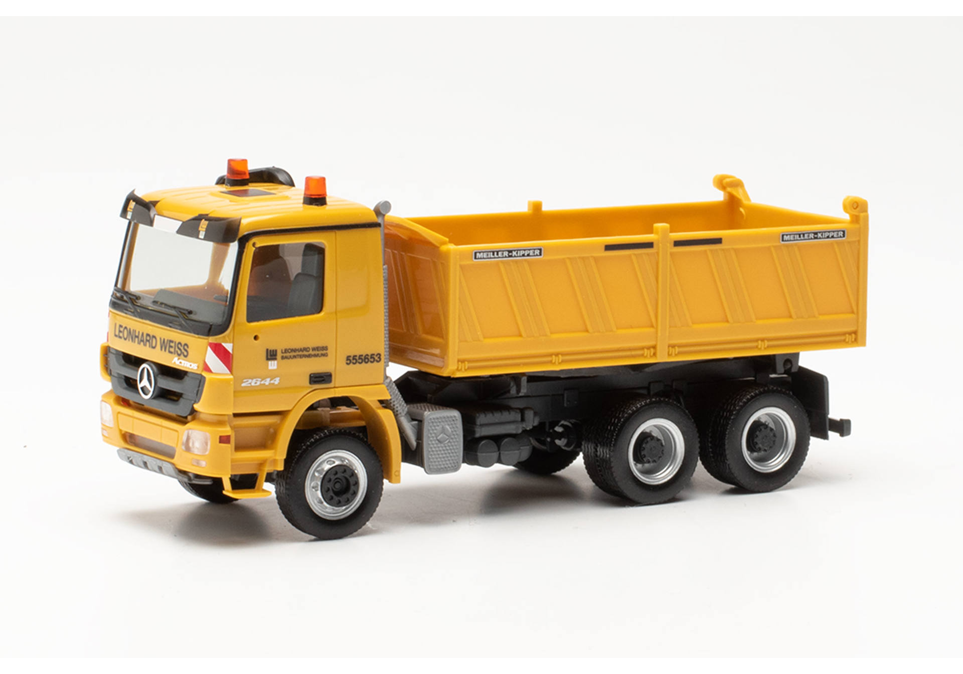 Mercedes-Benz Actros M 08 dump truck 3axles "Leonhard Weiss"