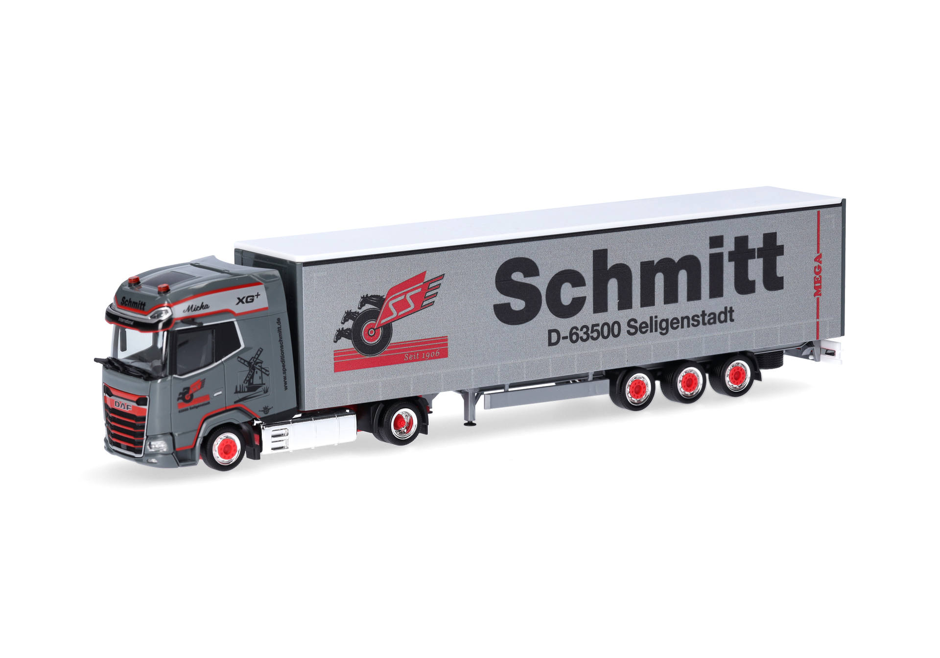 DAF XG+ volume semitrailer Schmitt Seligenstadt (HesseSeligenstadt) |  317405