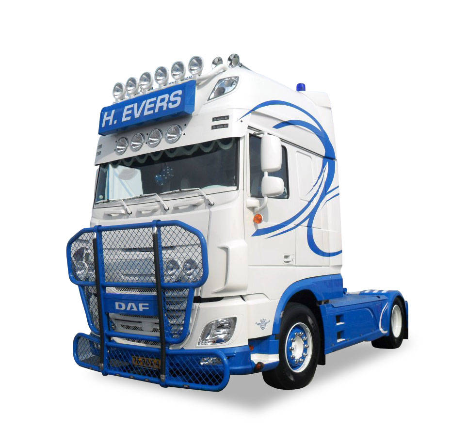 DAF XF 106 rigid tractor "H. Evers"