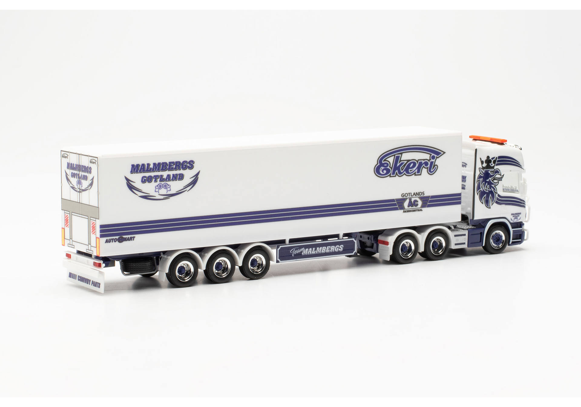 Scania '09 TL 6x4 Kühlkoffer-Sattelzug "Malmbergs"