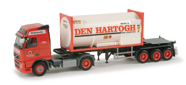 Volvo FH GL Tankcontainer-Sattelzug "Den Hartogh"