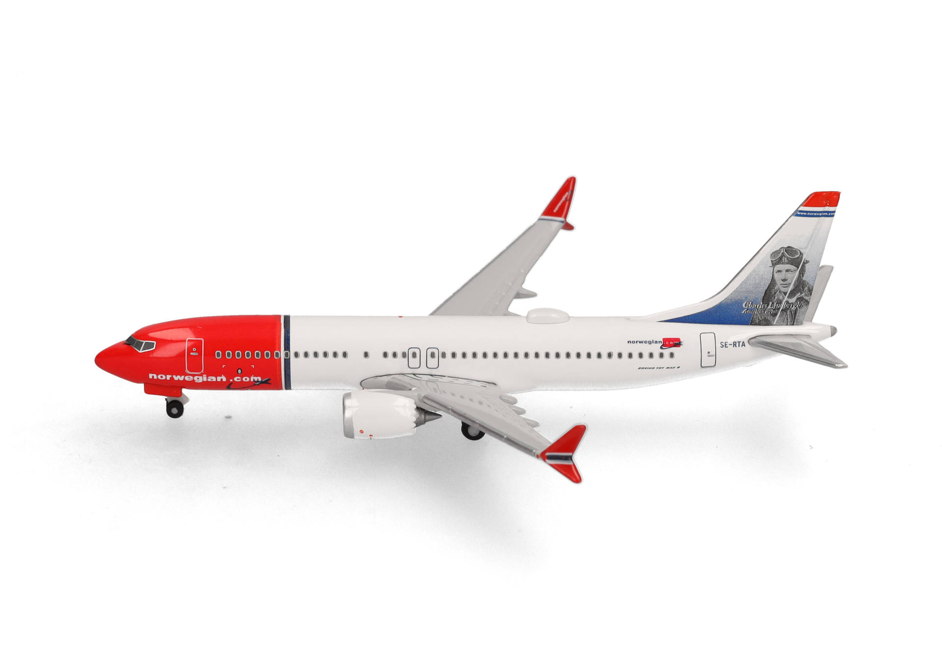 Norwegian Air Shuttle Boeing 737 Max 8 - SE-RTA "Charles Lindbergh"