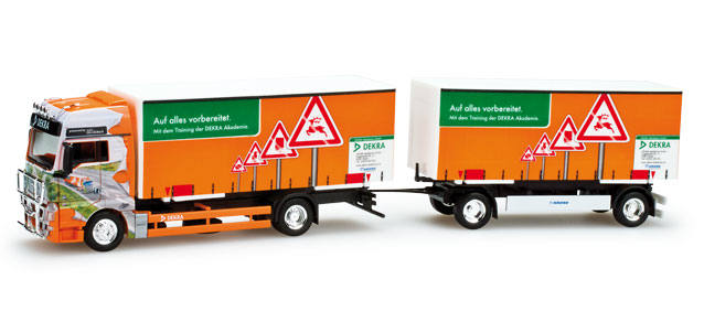 MAN TGX XXL interchargable box trailer "Dekra/TGP"